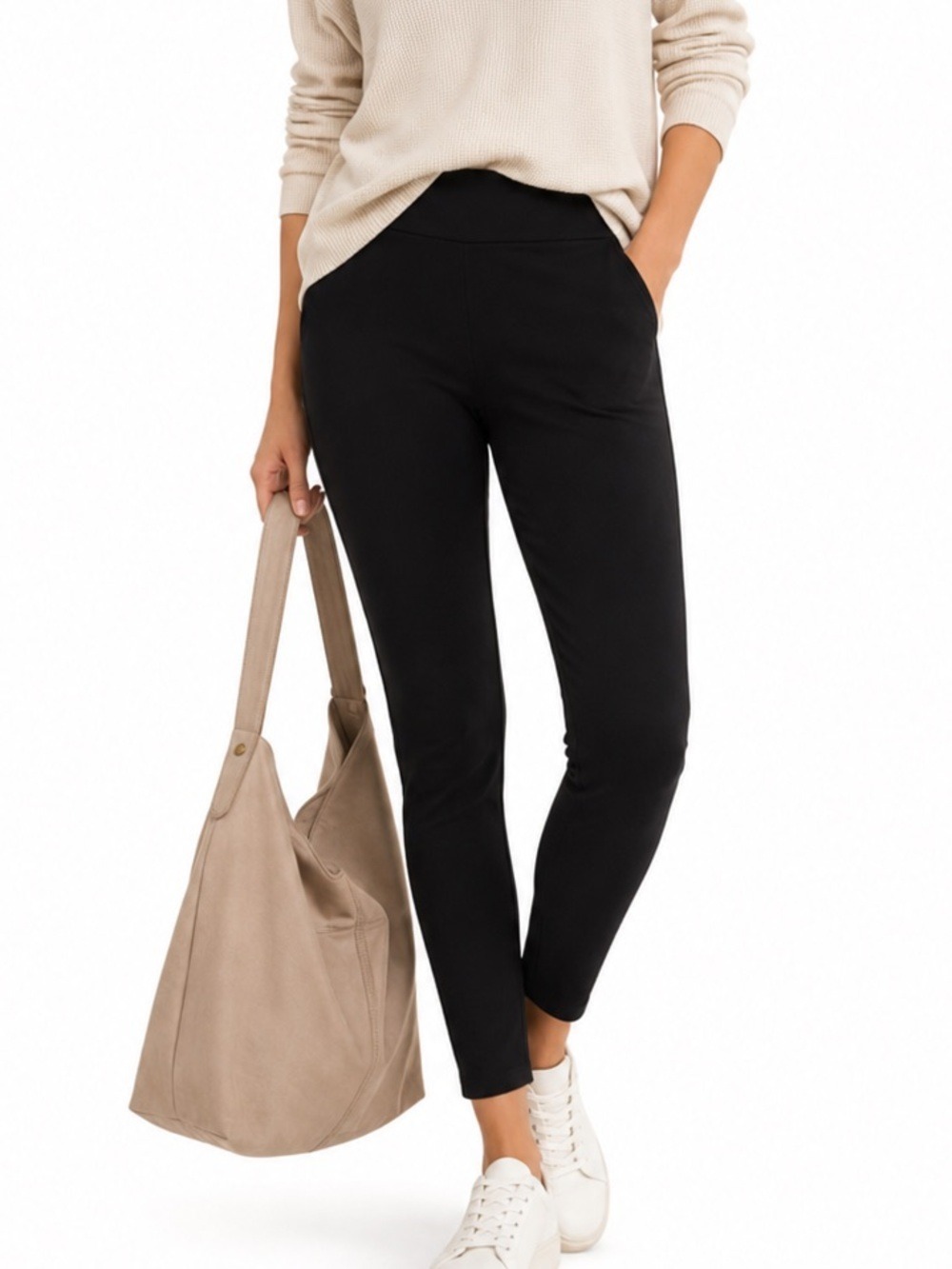NYDJ Not Your Daughter’s Jeans Black Stretch Professional Leggings Size …